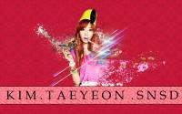 Taeyeon Splatter Effect