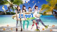 ::2ne1 like a beach::