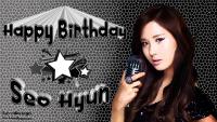 Seo Joo Hyun Birthday