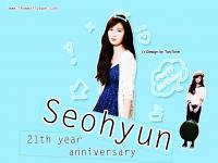 21th year anniversary Seohyun