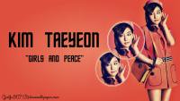 Kim Taeyeon "Girl's And Peace"