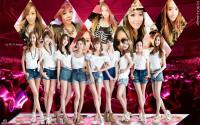 SNSD -Pink-White-