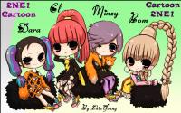 2NE1 :: Cartoon