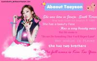 ~ Abaout Taeyeon ~