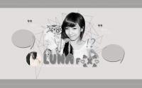 :: Luna F(x) - Black White ::