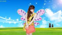 Tiffany With Nature Wall