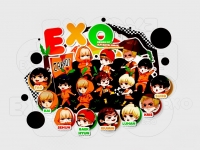 [Fanart] EXO :: Idol Star Athletics Championship ::