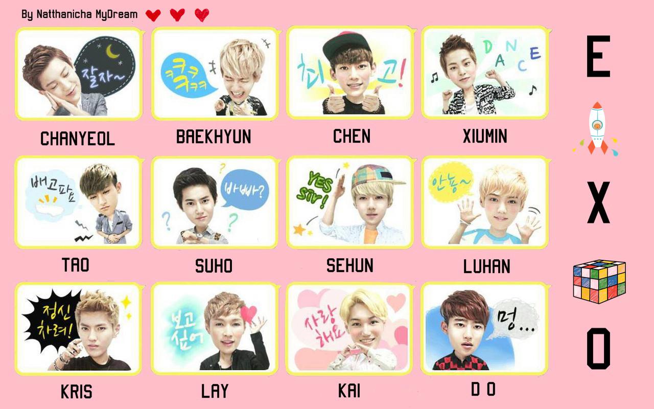 Gambar Kartun Exo Lucu Terbaru Top Gambar