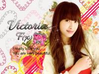 Victoria F(x) I love you.