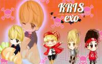 EXO:KRIS CARTOON 01