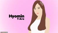 Hyomin T-ARA digital painting