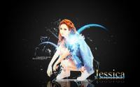Jessica Abstract : PSD by Me :