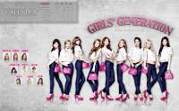 ★  Girls Generation November Calender With Samantha Thavasa ★ 1200