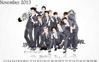 Calendar November with EXO