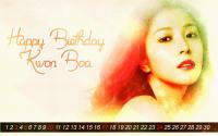 HBD BoA + November Calender