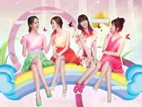 Yoona.Jessica.Sooyoung.Seohyun In FANTASY WORLD