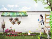 Tiffany Hwang in the Garden