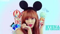 .:HyunA With Ice Cream:.