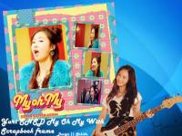 Yuri SNSD My Oh My with Scrapbook frame