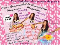 Yuri with Girls Generation Magazine
