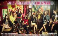 SNSD ♥ 3rd Japanese album titled 'Love & Peace'