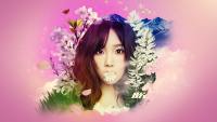 Taeyeon Bloom Ceci colorful ver 1080