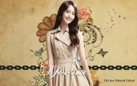YoonA with texture