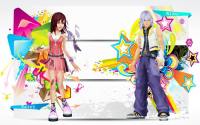 Kingdom Hearts : Kairi and Riku