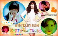 HBD Taeyeon 01