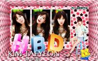 HBD Taeyeon 02