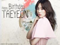 HAPPY BIRTHDAY TAEYEON