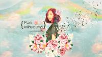 Park minyoung over flower