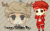 Happy Luhan day cartoon ver.1