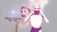 Miley Cyrus Violet Girl