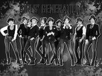 Girls' Generation : Mr Mr : Black Wallpaper