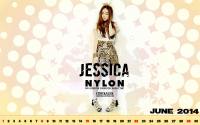 Calendar 2014 Set ::Jessica NYLON Magazine June 2014 Issue June::