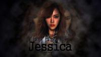 ::Jessica in black word::