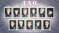 EXO Oversode new Postcard