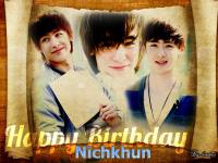 HBD Nichkhun