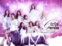 SNSD Simple Abstract Wallpaper