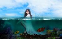 Wallpaper Manipulation Underwater Kim Taeyeon