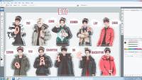 PHOTOSHOP BY EXO