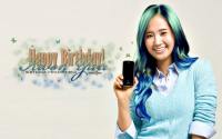 Happy Birthday Kwon Yuri SNSD