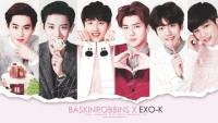 BASKINROBBINS X EXO-K Photocard