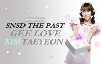 SNSD The Past 3 - Gee Love Taeyeon