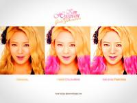 Hyoyeon Hir colouring & Smudge Painting