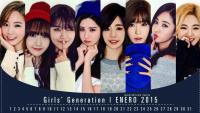 SNSD | Calendar 2015 | Wall 400!