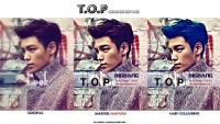 TOP BigBang SmudgePainting Hair Colouring.