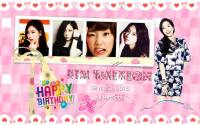 HBD Kim Taeyeon 01