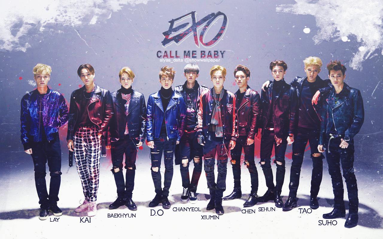 #EXO - Call Me Baby - Wallpaper by alyaa_dalta.